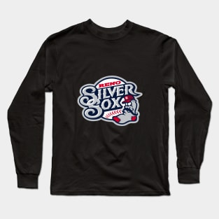 Defunct Reno Silver Sox Golden League Baseball Long Sleeve T-Shirt